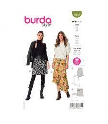 BURDA πατρόν φούστα 5982